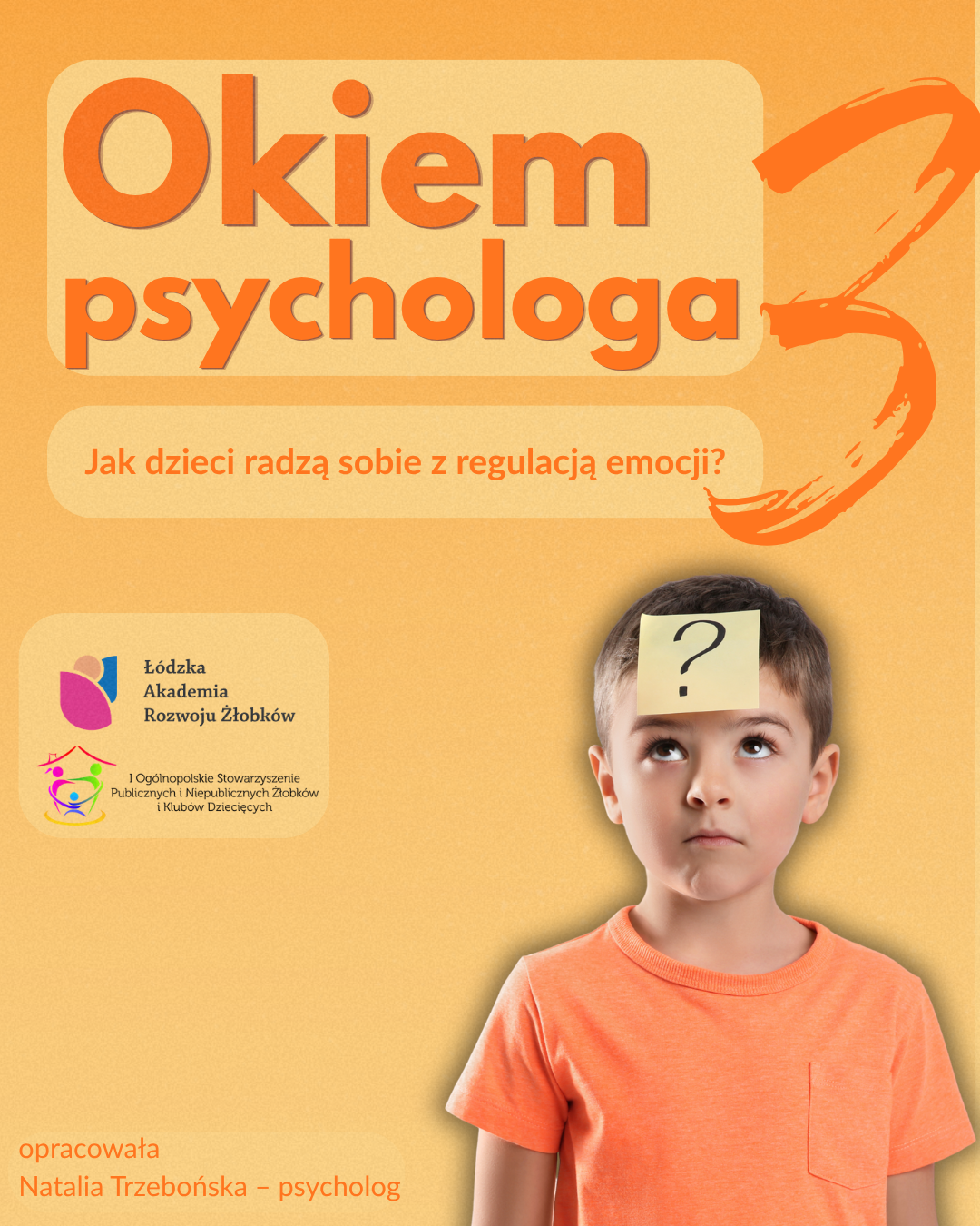 Okiem psychologa #3 – Jak dzieci radzą sobie z regulacją emocji?