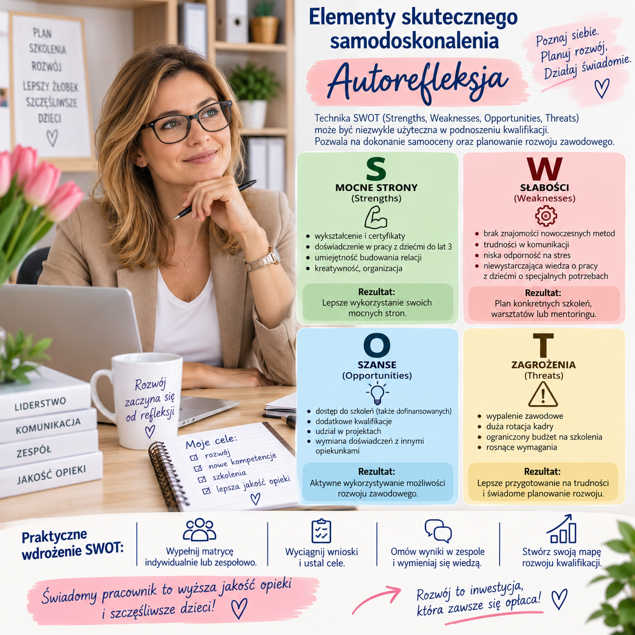 Elementy skutecznego samodoskonalenia – autorefleksja
