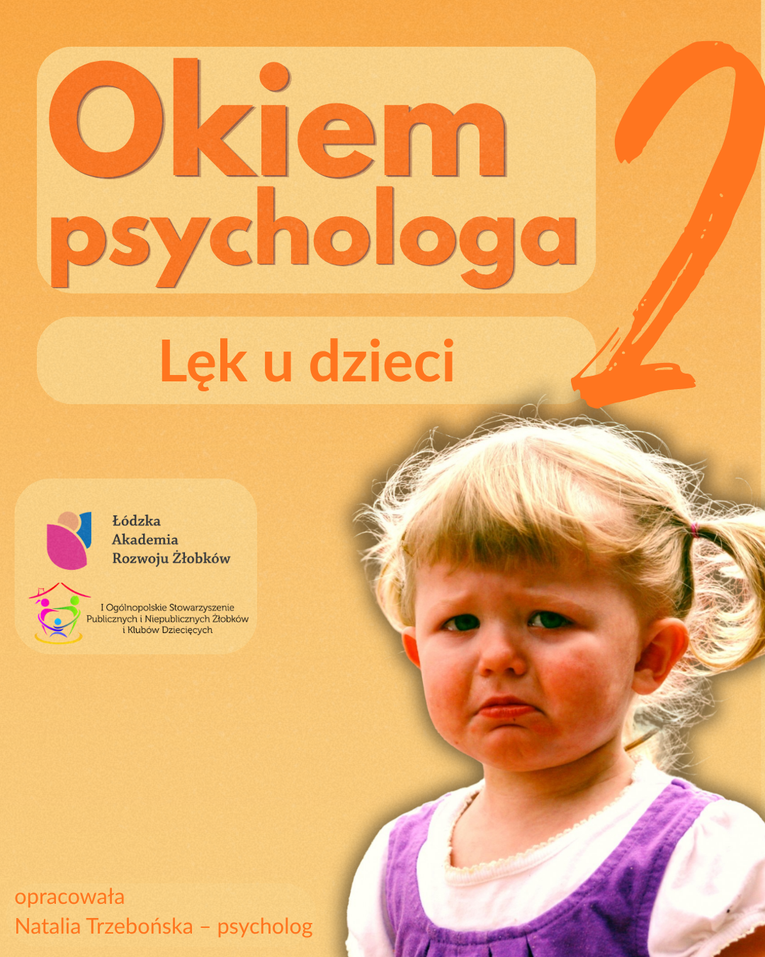 Okiem Psychologa #2 – Lęk u dzieci. Jakie pełni funkcje?