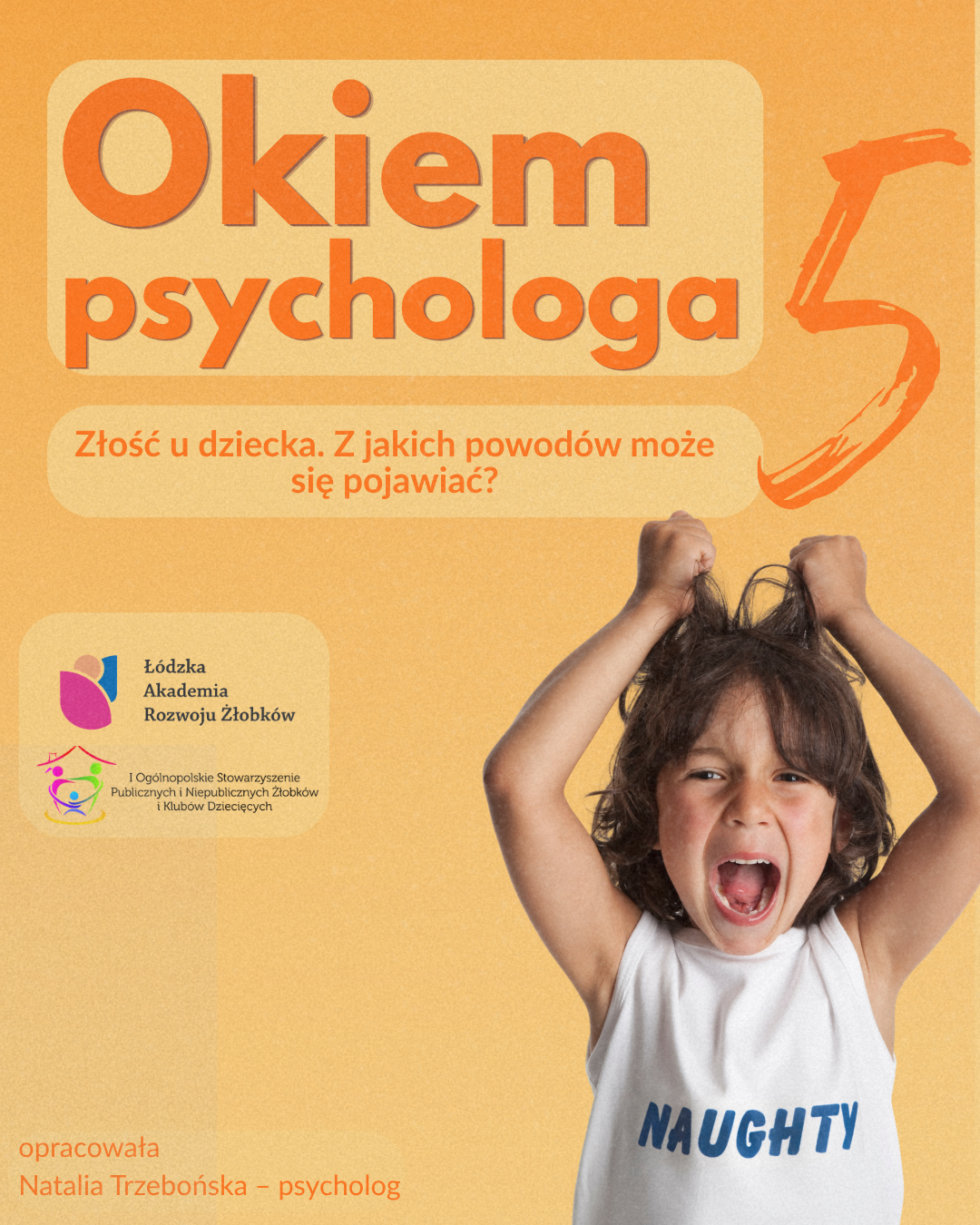 Okiem psychologa #5- Złość u dziecka. Z jakich powodów może się pojawiać?